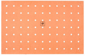 UJK - Bordplade Valchromat 1102x718mm med 20mm huller