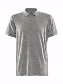 CRAFT - Poloshirt Core Blend 1910745 Grey melange