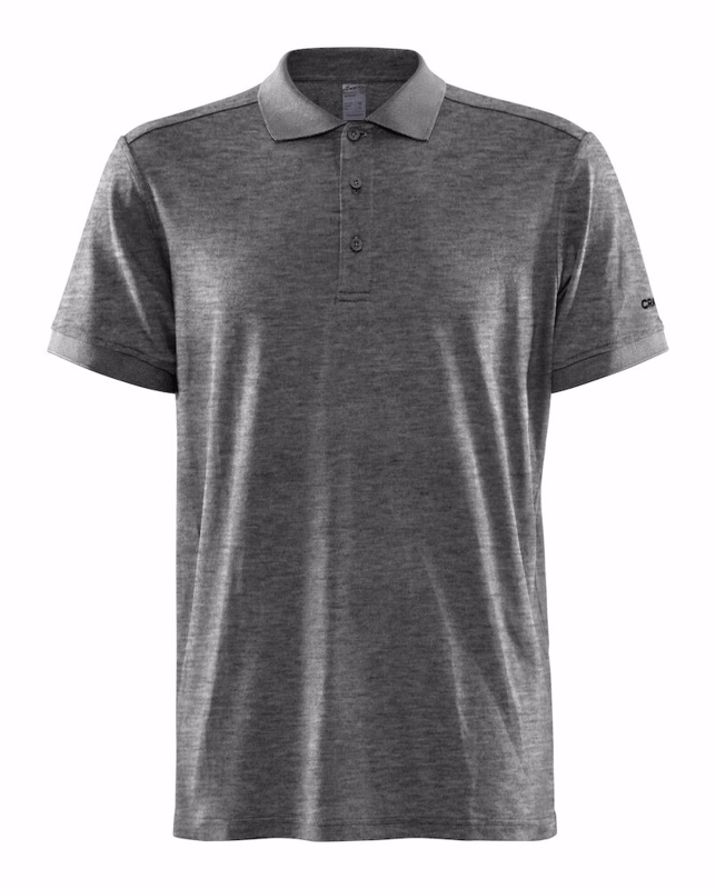 Poloshirt Core Blend 1910745 Dk grey melange str. S