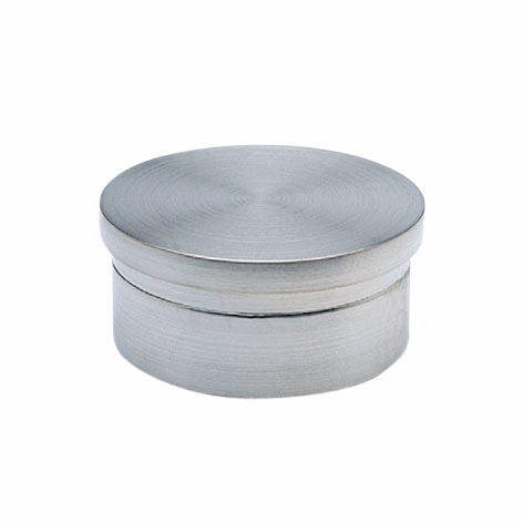 Endeknop flad mat rs 25,4mm