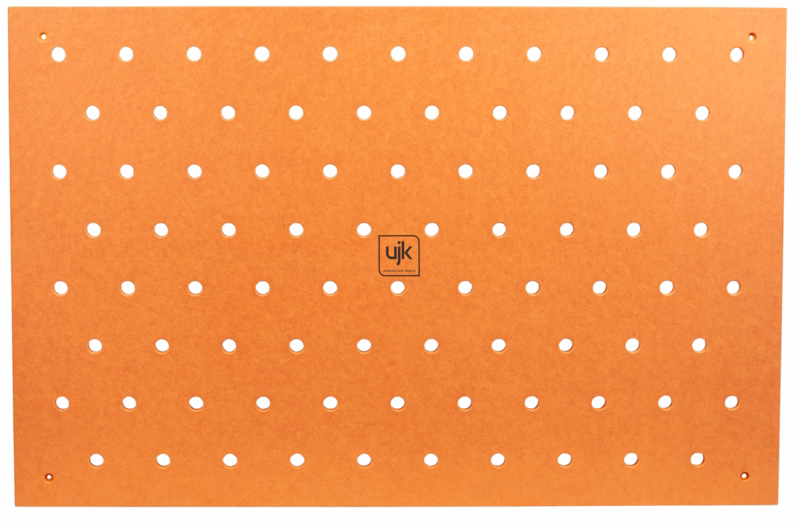 Bordplade Valchromat 1102x718mm med 20mm assym. huller