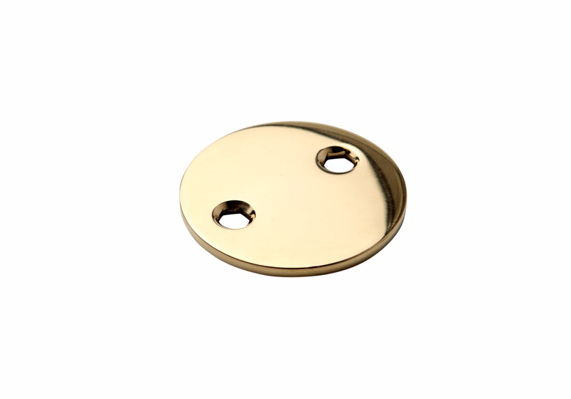 Blindskilt mess Ø50x3mm massiv cc30mm t/cyl.hul M5