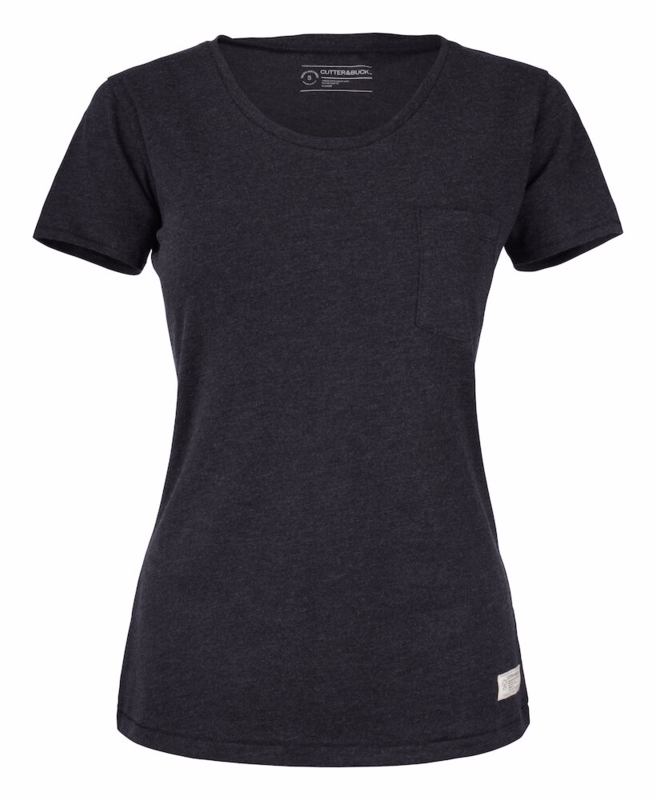 T-shirt Dame Pacific 353401 Anthracite Melange str. 2XL