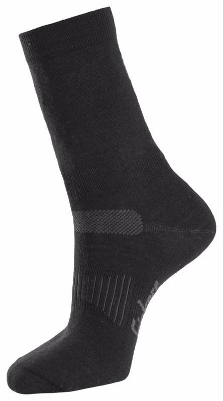 Strømper Uld 9216 2-pak Sort, str. 41/44