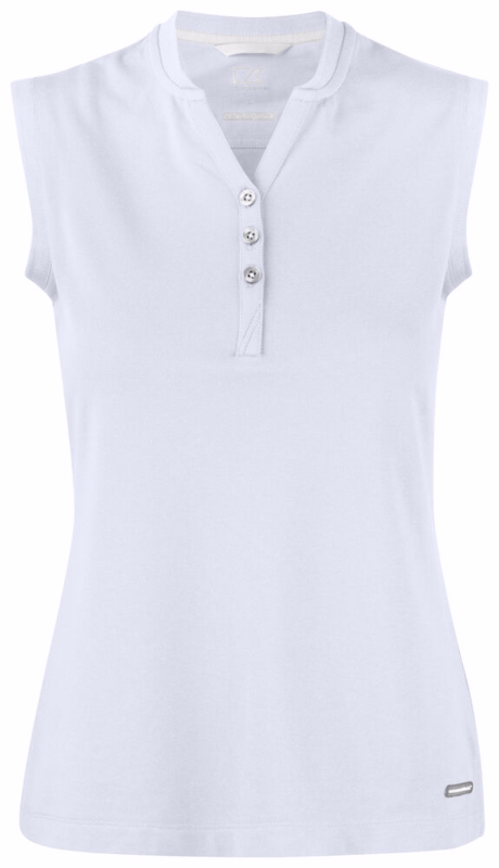 Poloshirt u/æ Dame Advantage 353407 Hvid str. 2XL