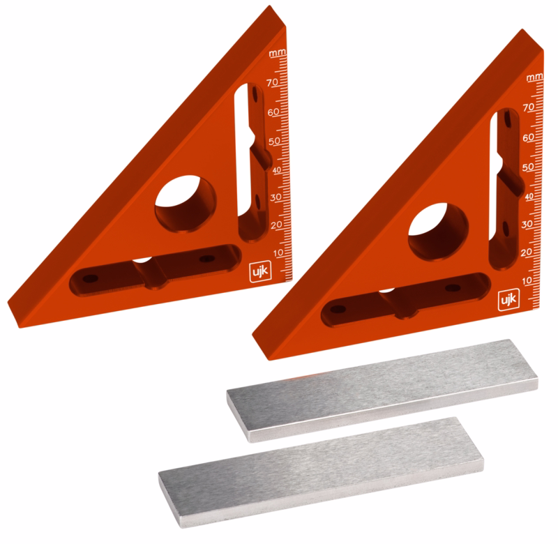 Multifunktions vinkler 80mm, pk. á 2 stk.