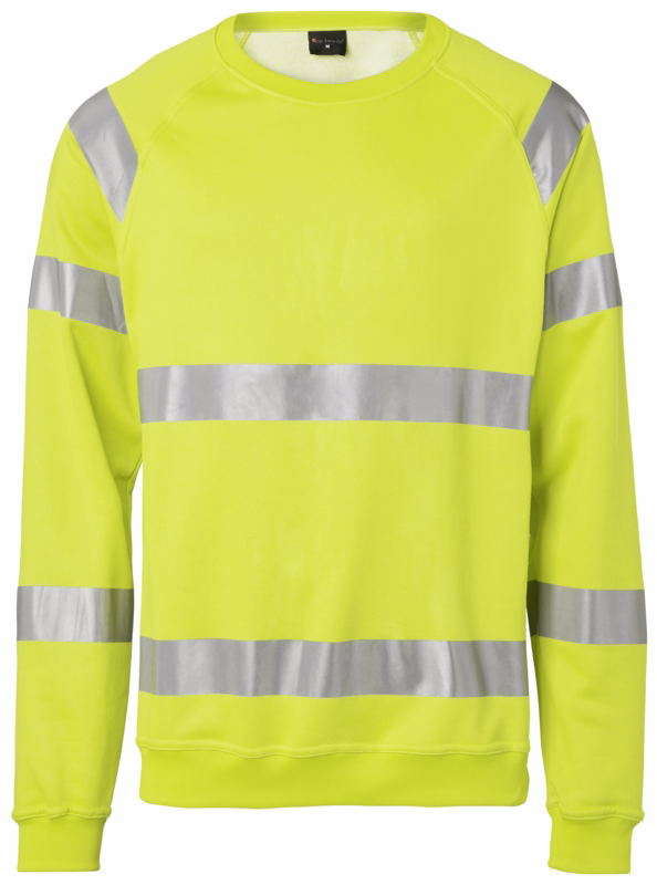 Sweatshirt 169, Hi-vis Gul, str. 3XL