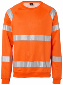 Top swede - Sweatshirt 169, Hi-vis Orange
