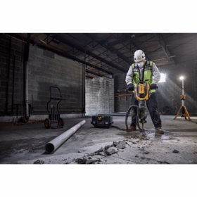 DeWALT - Nedbrydningshammer 54V DCH966Z2, 2x15,0 Ah