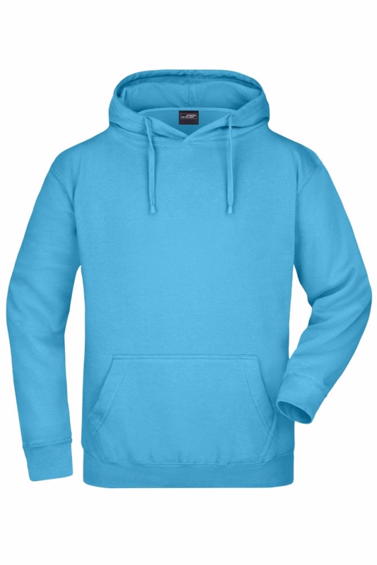 Hættesweat JN047 Sky blue, str. L