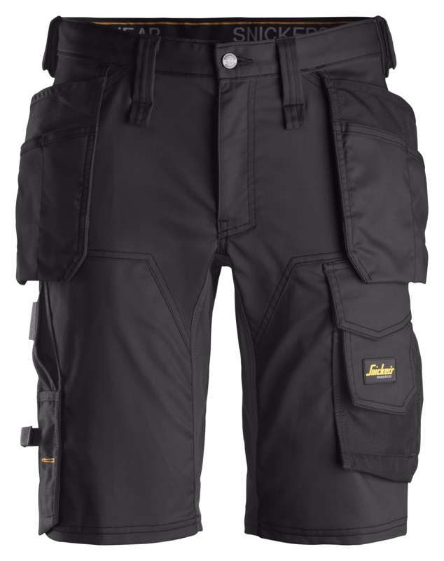 Arbejdsshorts 6141 Sort/Sort Str. 60