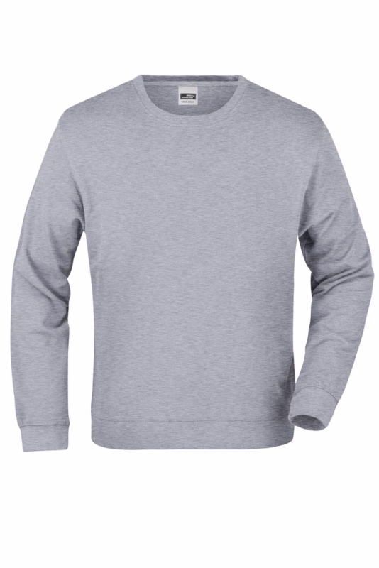Sweatshirt JN057 Grey Heather, str. 2XL