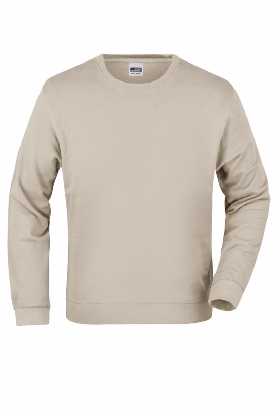 Sweatshirt JN057 Stone, str. M