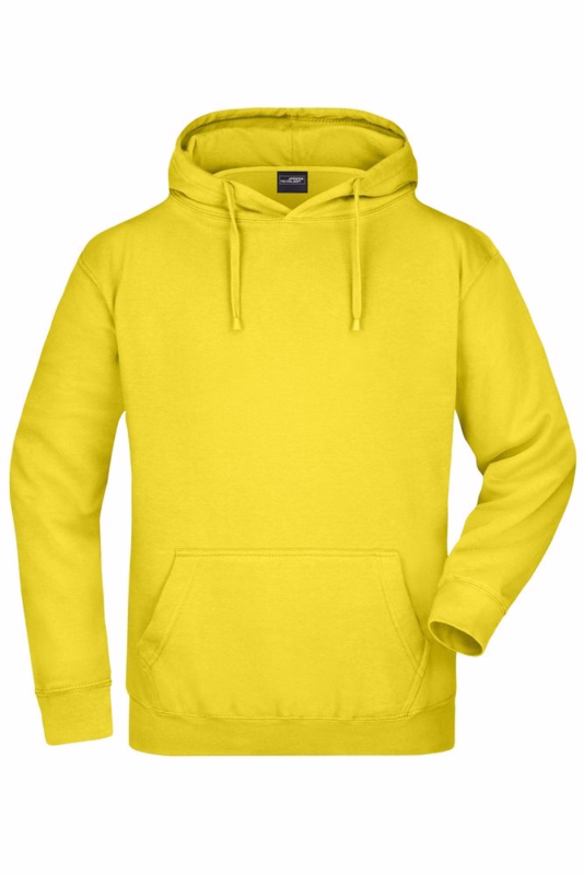 Hættesweat JN047 Sun yellow, str. XL