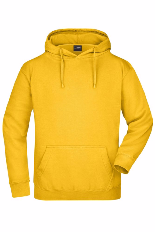 Hættesweat JN047 Gold yellow, str. XL