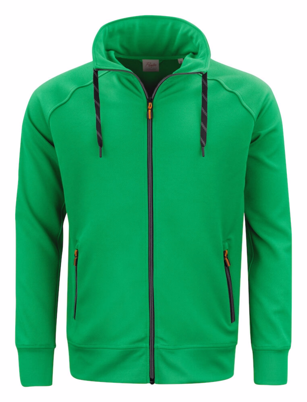 Sweatjakke 2262063 Fresh Green, str. 4XL