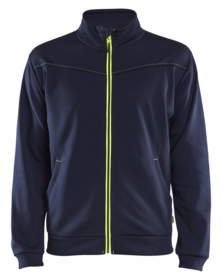 Blåkläder - Sweatshirt 3362 Hi-vis Mørk Marineblå/Gul