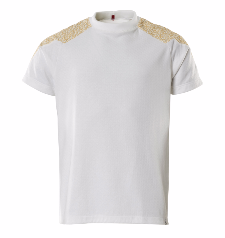T-shirt Food&Care 20082 Hvid/karrygul, str. XS