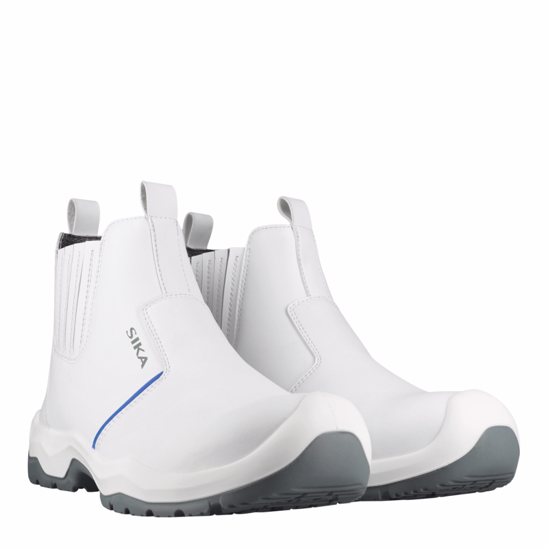 Sikkerhedsstøvlet 202522 Hvid/blå, str. 43