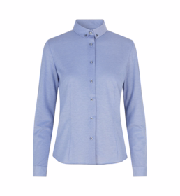 Seven Seas - Skjorte S85 Dame Modern Lys blå