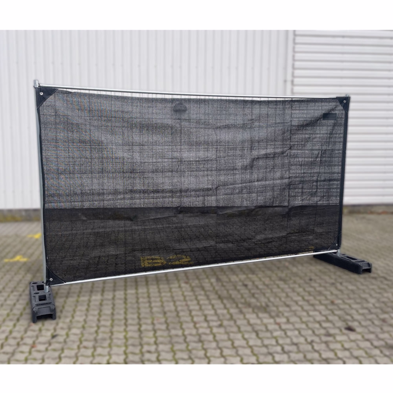 Net til byggepladshegn Sort, str. 350x200cm