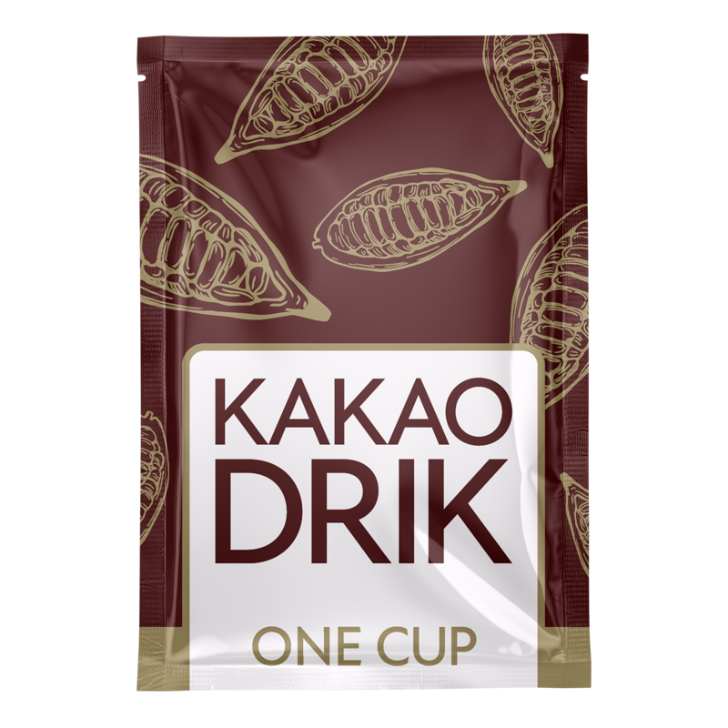 Kakaodrik brev Wonderful 22 gram, pk á 50 stk