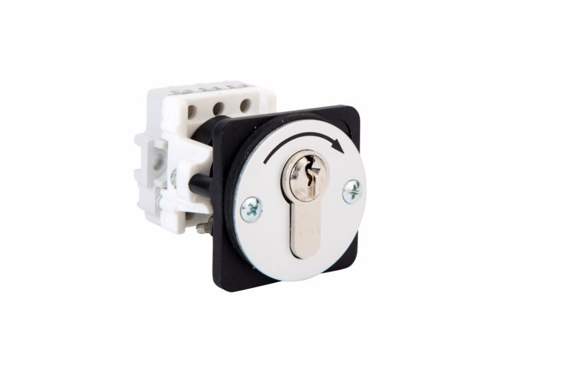 Nøgleafbryder med cylinder IP54