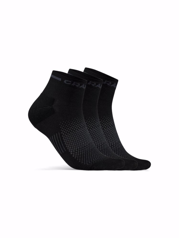 Strømper Core Dry 1910637 3-pak black str. 37/39