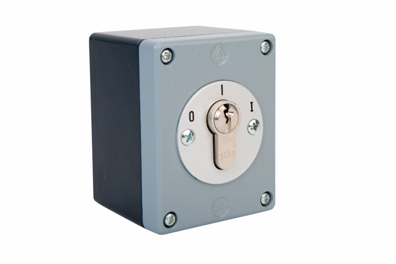 Nøgleafbryder med cylinder IP54