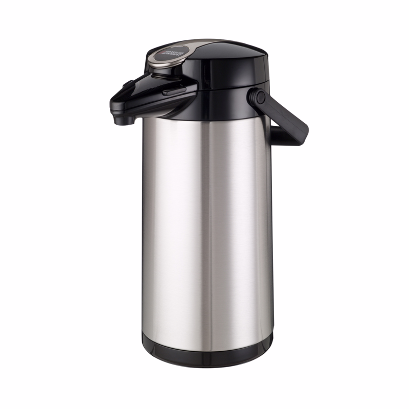 Termokande rustfri stål m/pumpe 2,2 L