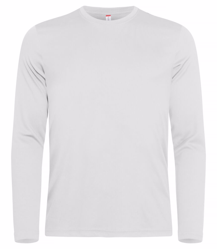 T-shirt L/Æ Actice 029040 White, str. L
