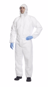 BASIXX - Engangsdragt Type 56 Hvid