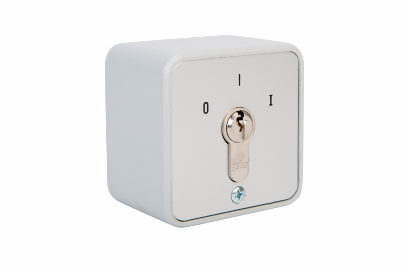 Nøgleafbryder med cylinder IP54