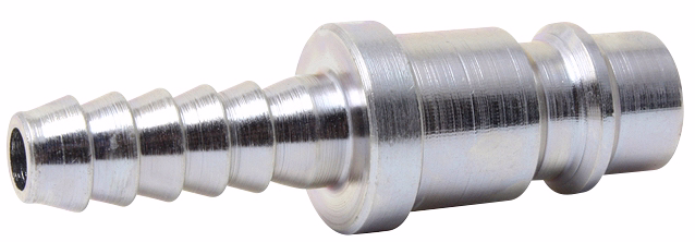 Nippel med 1/4" slangestuds, á 2 stk