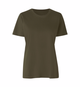 ID Identity - T-shirt 0553 Dame Oliven