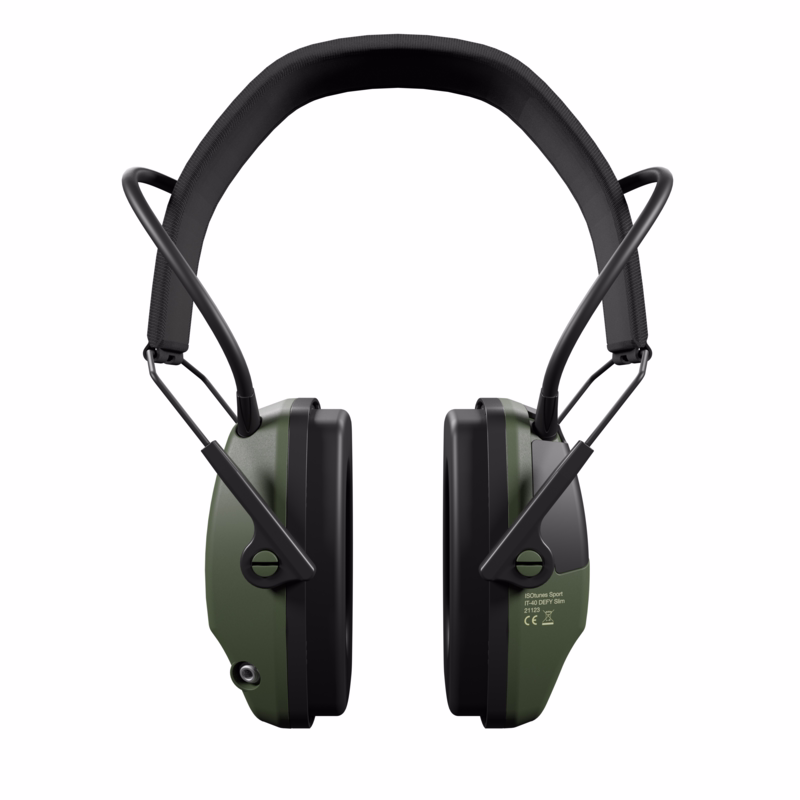 Høreværn Sport DEFY Slim EN352 Green