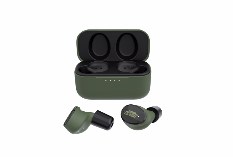 Headset Bluetooth Free Sport EN352 camu Grøn