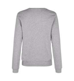 ID Identity - Sweatshirt 0683 Dame Lys grå melange