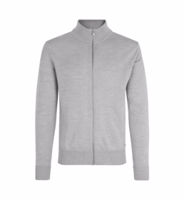 Seven Seas - Cardigan S660 Lys Grå Melange