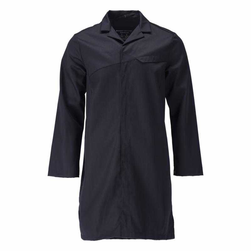 Kittel Lang Food&Care 20354 Mørk marine, str. M