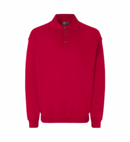 ID Identity - Polosweatshirt 0601 Rød