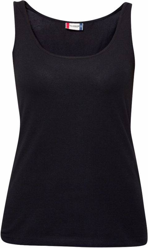 Tanktop Dame 029307 Sort, str. L
