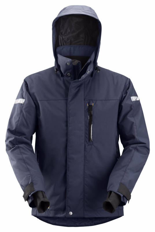 Jakke 1102 AllroundWork 37.5® vandtæt navy/sort str. M