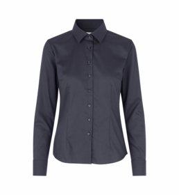 Seven Seas - Skjorte Dame L/S SS740 Royal Mod. Fit Koks Grå