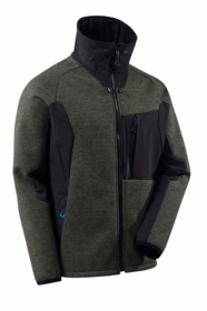 Mascot - Strikjakke 17105 Mosgrøn/sort