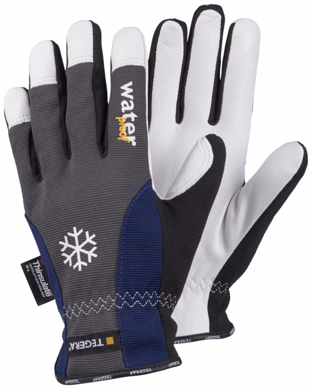 Vinterhandske 295, blå, str. 10