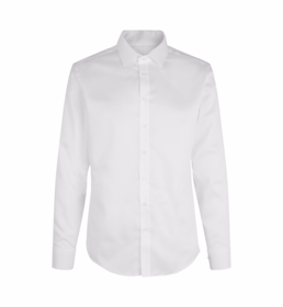 Seven Seas - Skjorte L/S SS30 Slim Fit Hvid