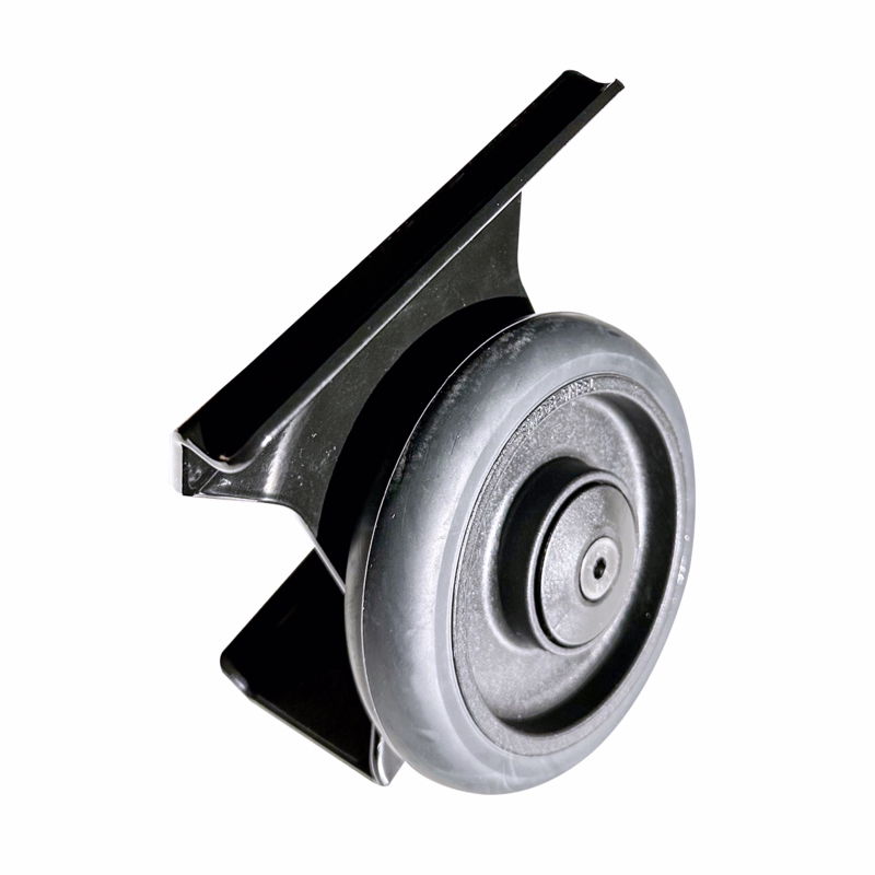 Pladehund m/gummihjul mini