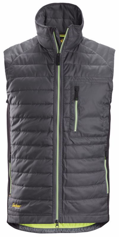 Vest 4512 Koksgrå/sort, str. 2XL