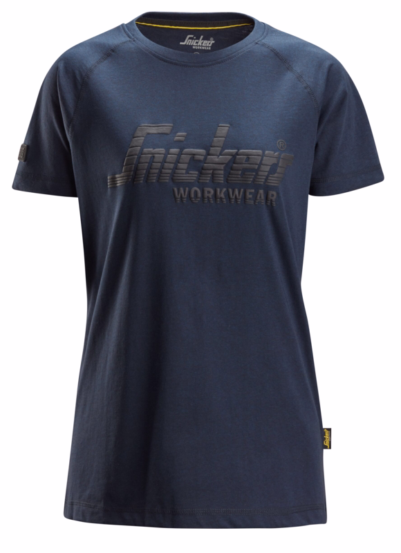 T-shirt Dame 2597 Navymeleret, str. S